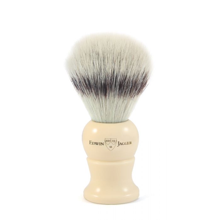 Pinceau de Rasage Edwin Jagger Ivoire 21mm Synthétique