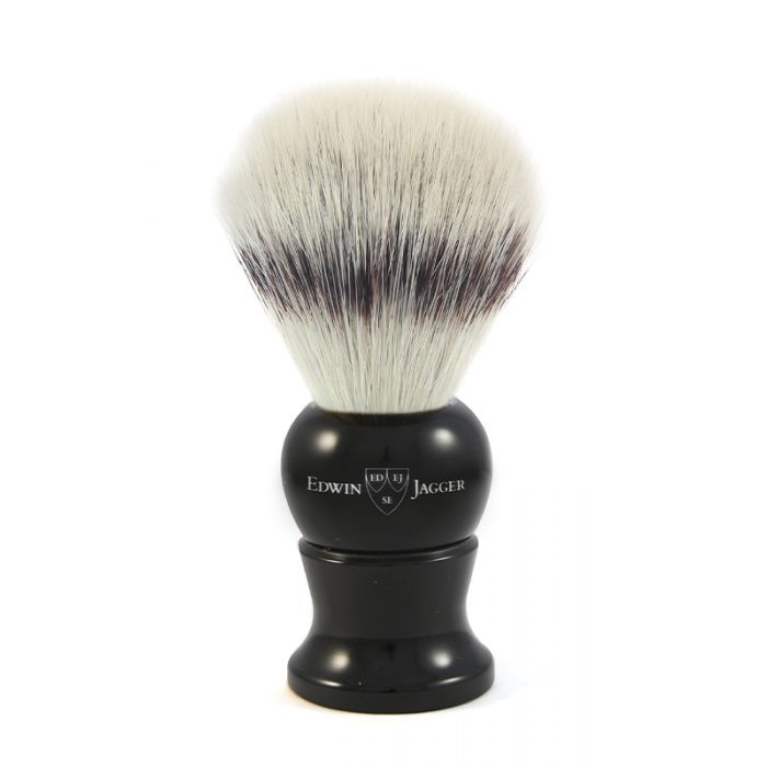 Blaireau Edwin Jagger Noir 23mm Synthétique