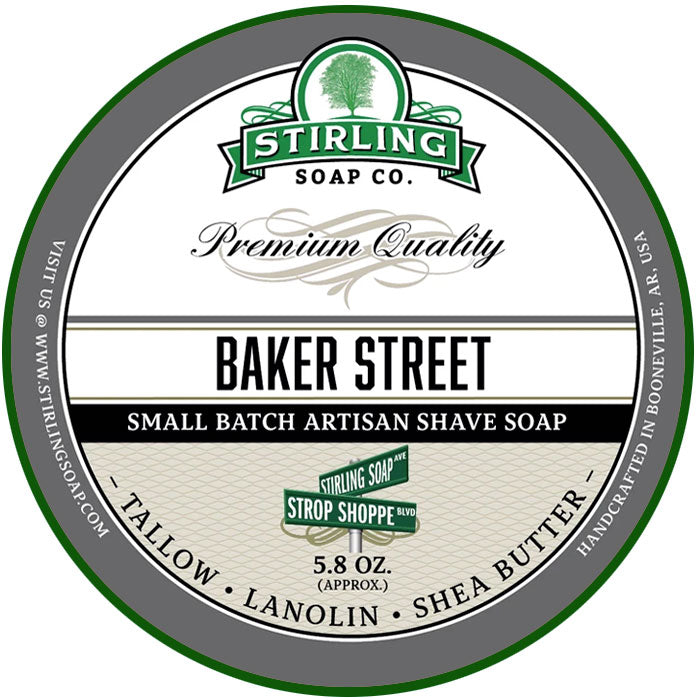 Savon à Raser Stirling Baker Street 170ml