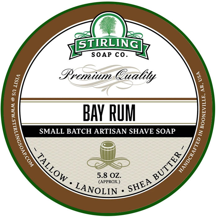 Savon à raser Stirling Bay Rum 170ml