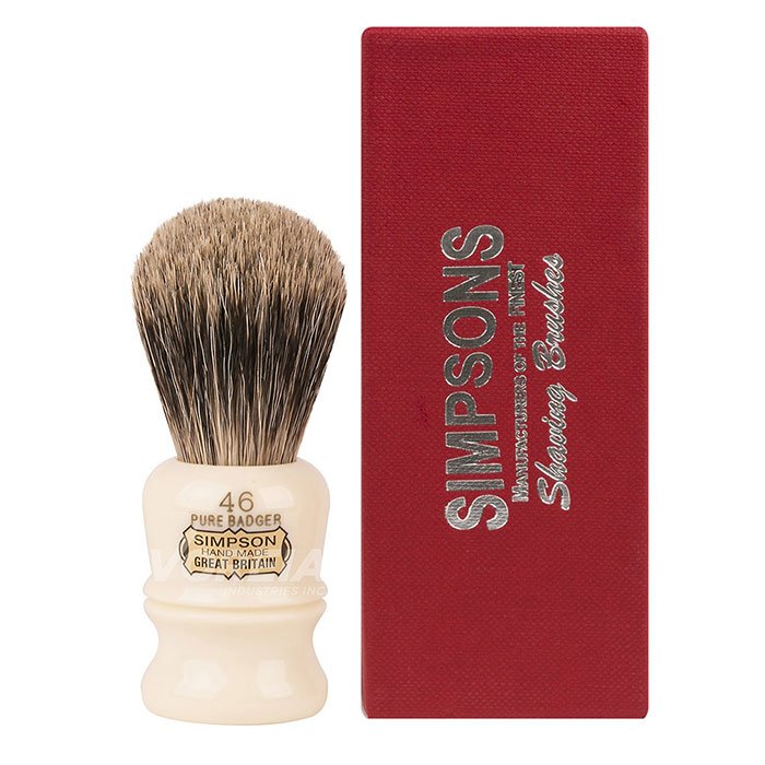 Blaireau Simpson Berkeley 46 Pure Badger