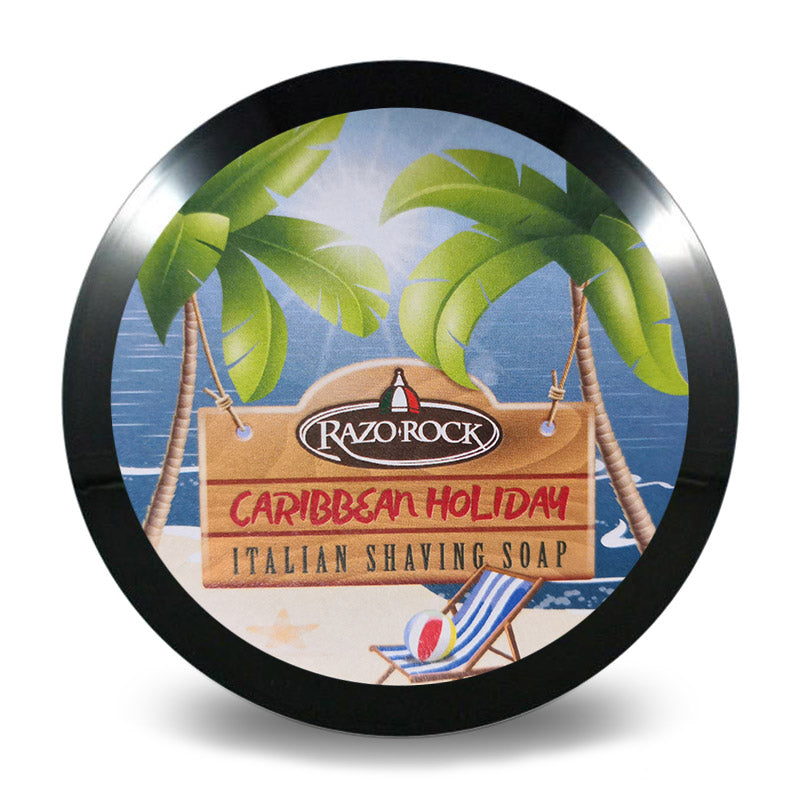 Savon à Barbe Razorock Caribbean Holiday 150ml