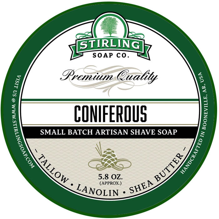 Savon à Barbe Stirling Coniferous 170ml