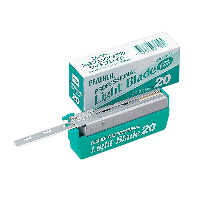 Lames de Rasoir Feather Professional Light Blade 20 pcs