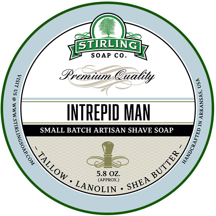 Savon à raser Stirling Intrepid Man 170 ml