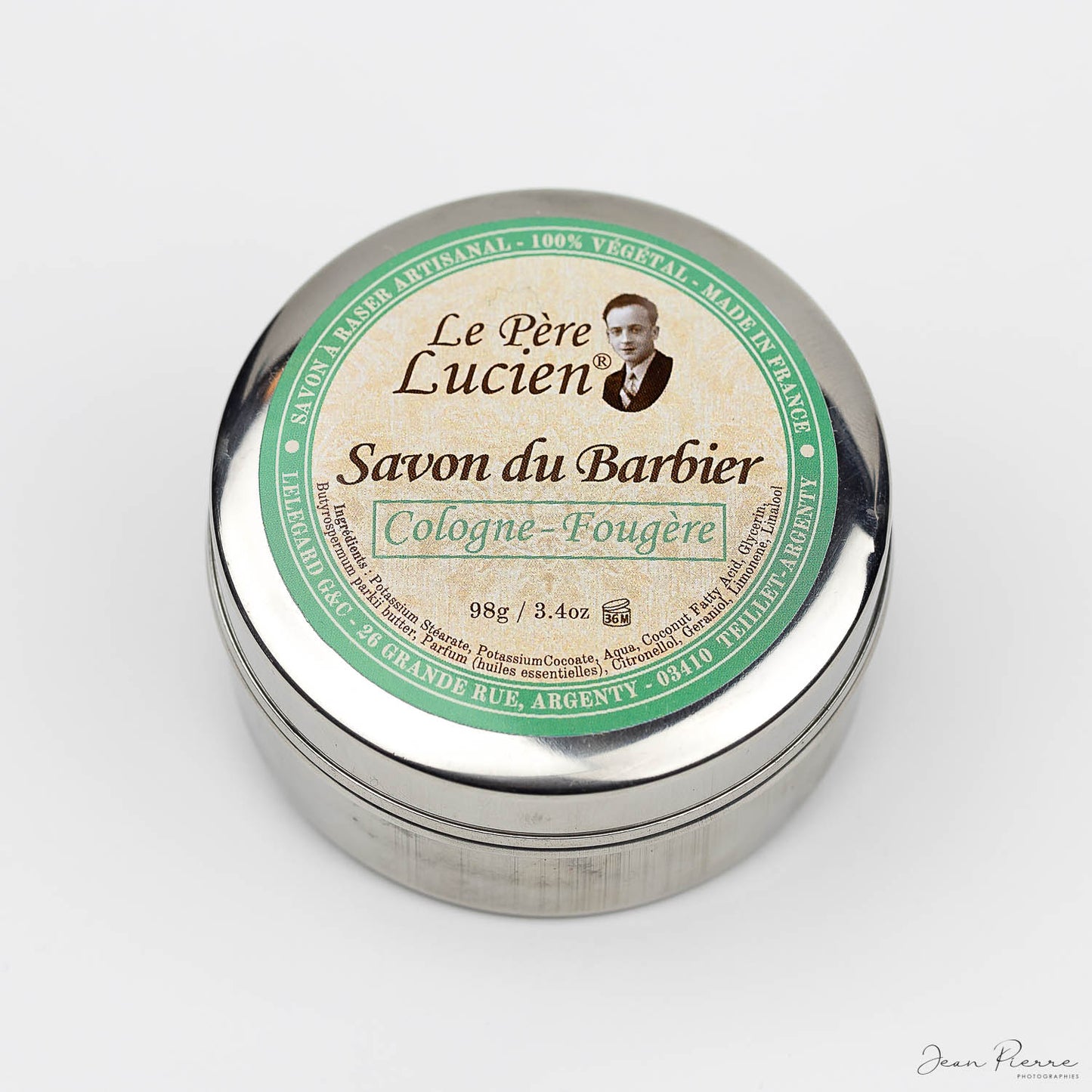 Savon à raser Le Père Lucien Cologne - Fougère 98g