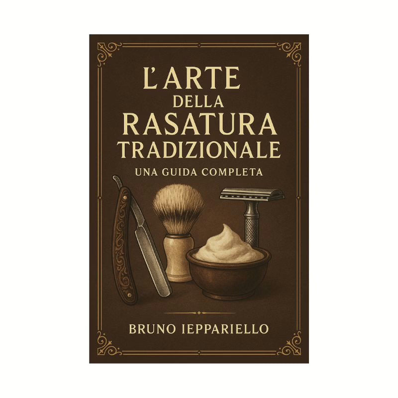Libro El arte del afeitado tradicional Bruno Ieppariello
