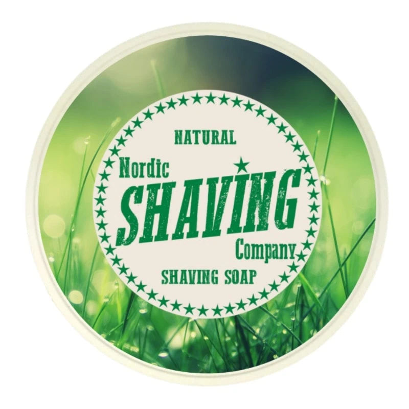 Savon à Barbe Nordic Shaving Company Naturel Non Parfumé 140g