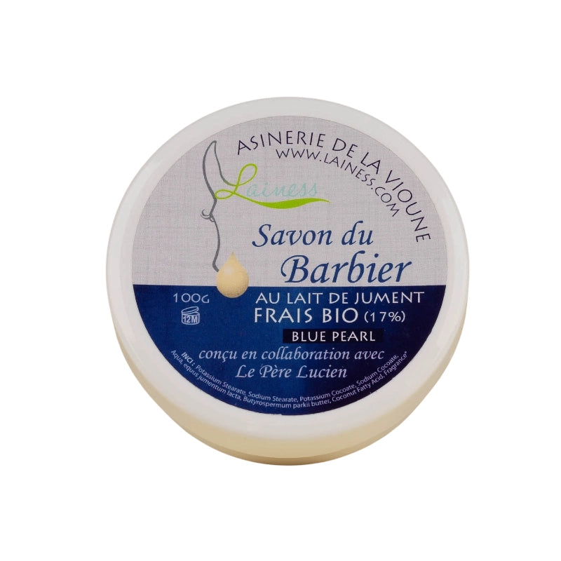 Savon à raser Le Père Lucien Lainess Blue Pearl 100g