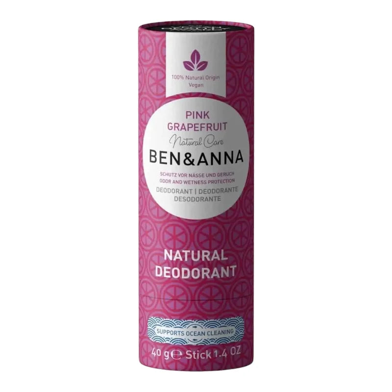 Déodorant Ben & Anna Pamplemousse Rose 40g