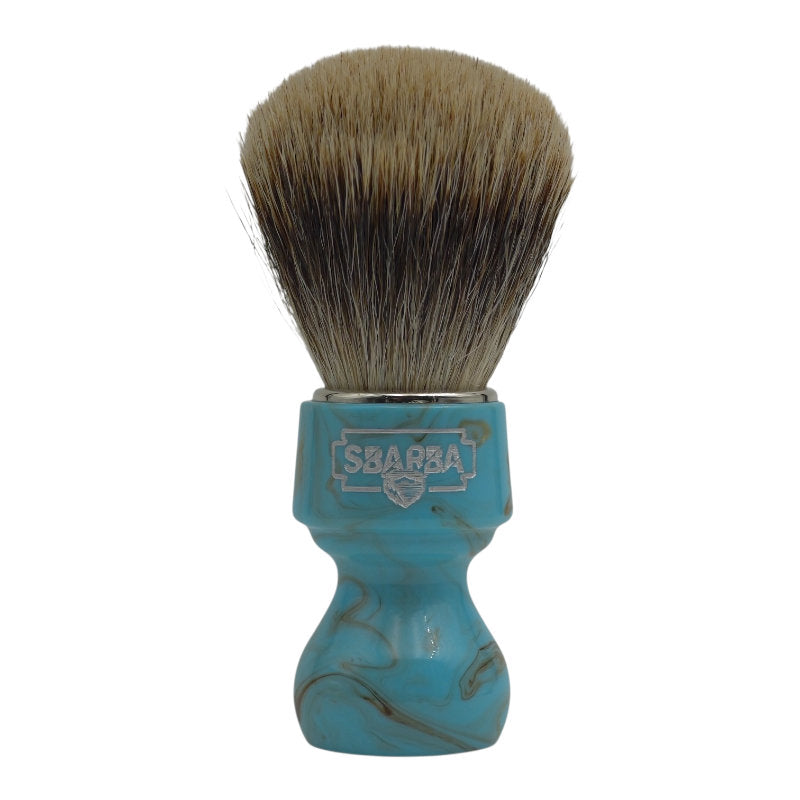 Brocha de Afeitar Nobile Celeste Two Band - Sbarba