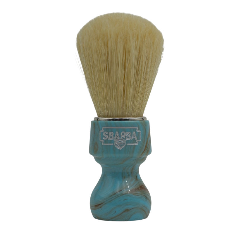 Blaireau de rasage Premium Nobile Azzurro Cielo - Sbarba