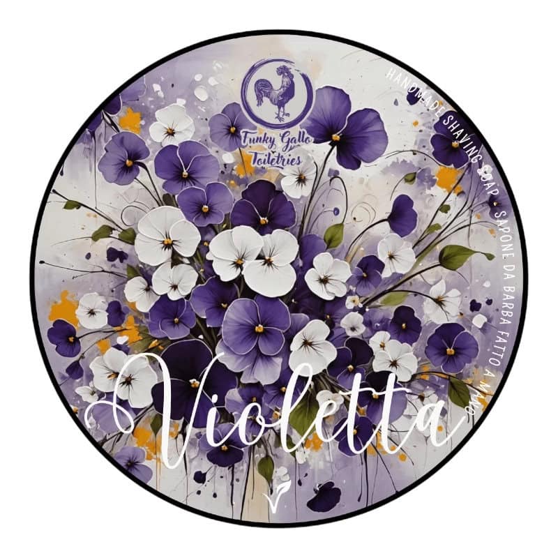 Savon de Rasage Funky Gallo Violette 120gr
