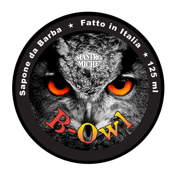 Savon à Barbe Mastro Michè B-Owl 125ml
