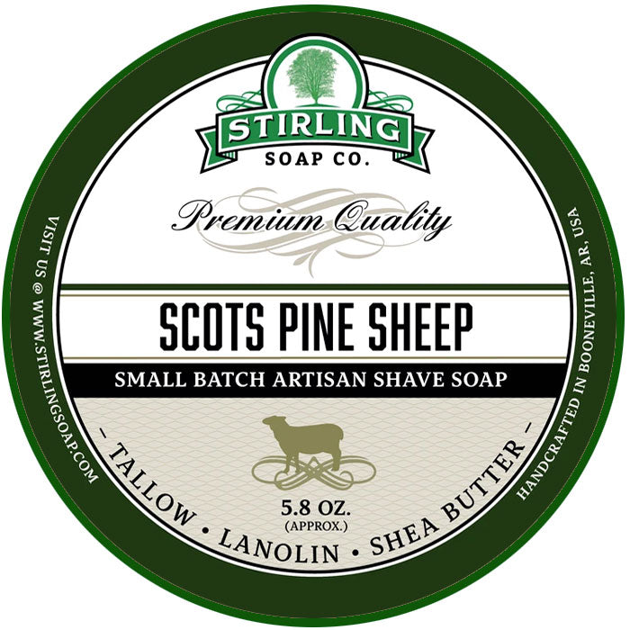Savon à Raser Stirling Scots Pine Sheep 170ml