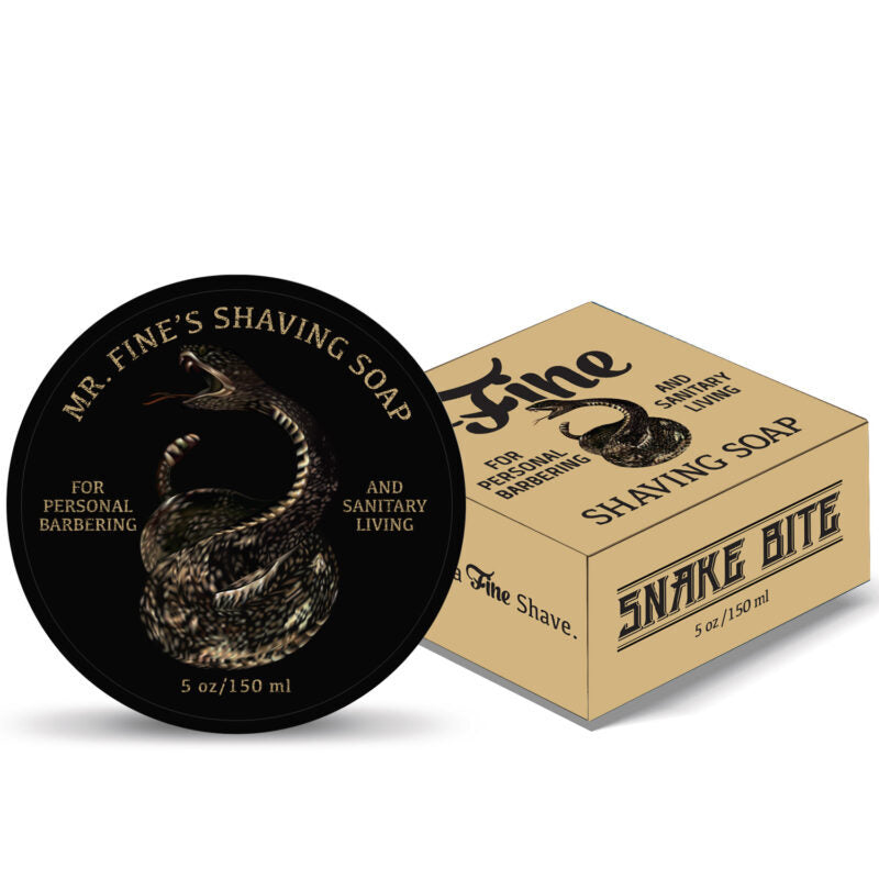 Savon de Rasage Fine Accoutrements Snake Bite 150ml