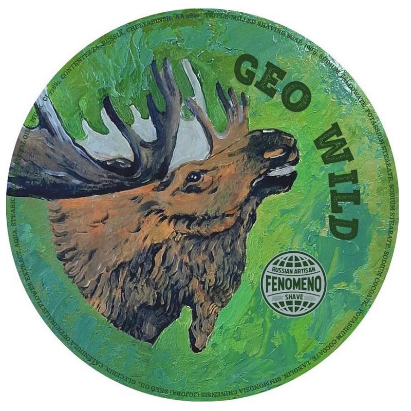 Savon de Rasage Fenomeno Shave Geo Wild 100g