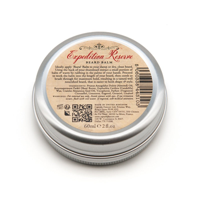 Balsamo da Barba Capt Fawcett's Expedition Reserve 60ml — foto 3