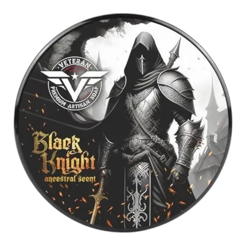 Savon à Barbe Veteran Soap Black Knight 140ml