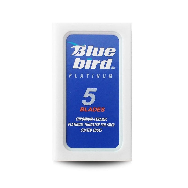Lames de Rasoir Derby Blue Bird Platinum 5 pièces