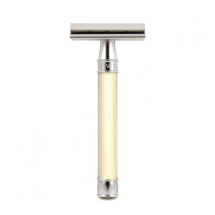Rasoir de Sûreté Edwin Jagger 3one6 Ivoire DESS7BL