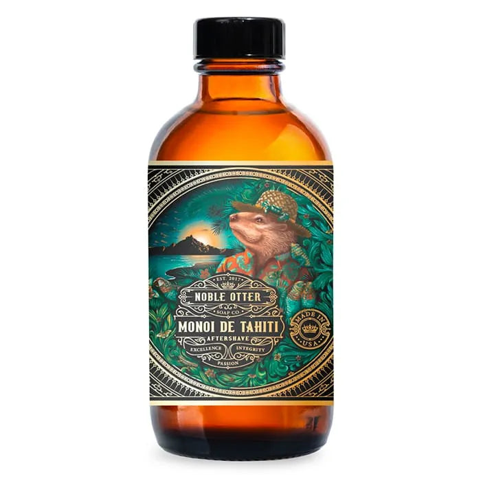 Après-rasage Noble Otter Monoi de Tahiti 118ml