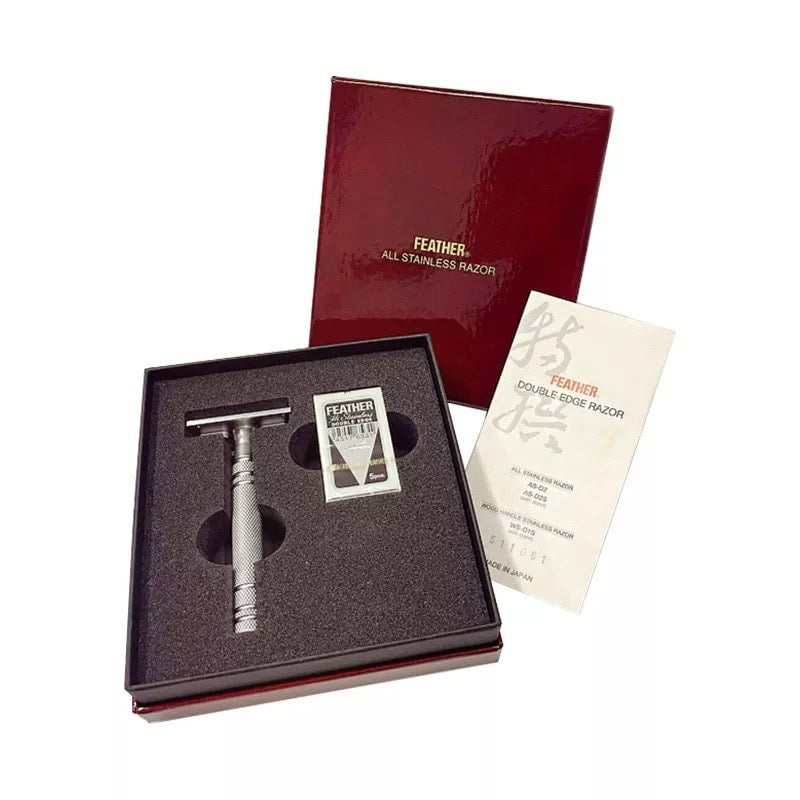 Maquinilla de Afeitar de Seguridad Feather AS-D2