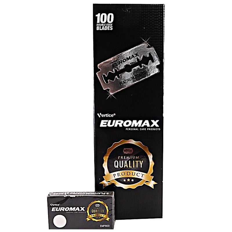 Lames de Rasoir Euromax 100pcs