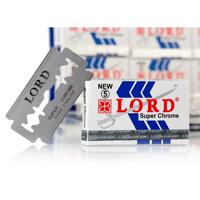 Lames de Rasoir Lord Super Chrome 5pcs