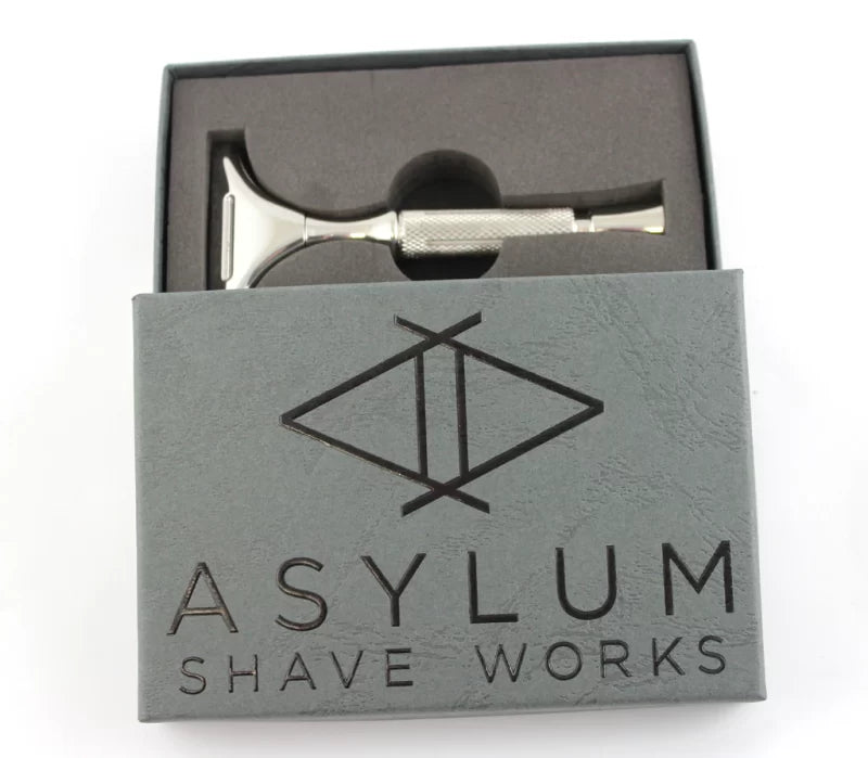 Rasoir de sécurité Asylum Rx V2 à bord unique