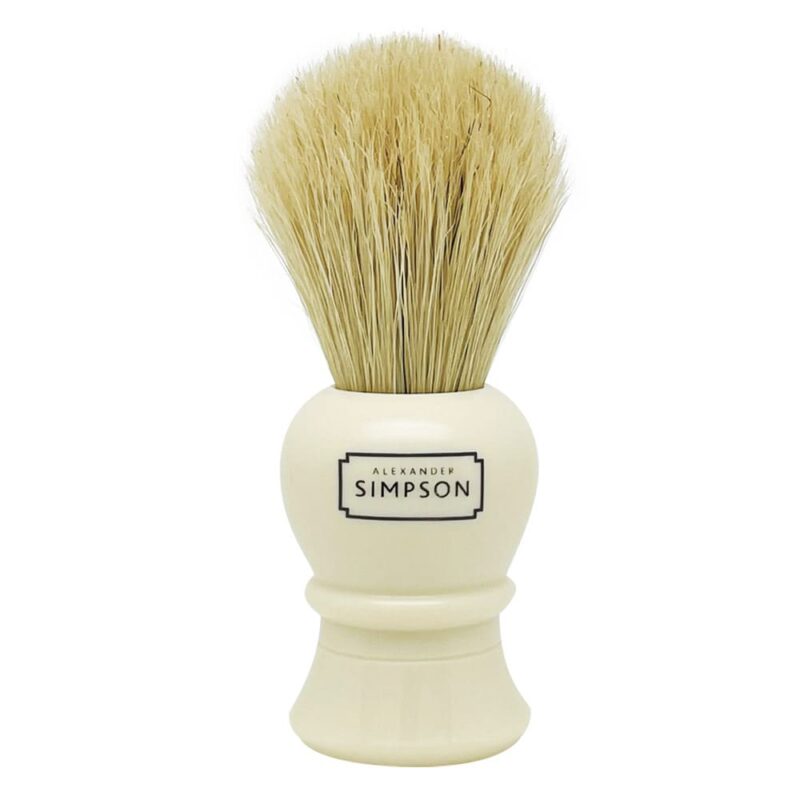 Blaireau de rasage Simpson Farringdon en soies de porc