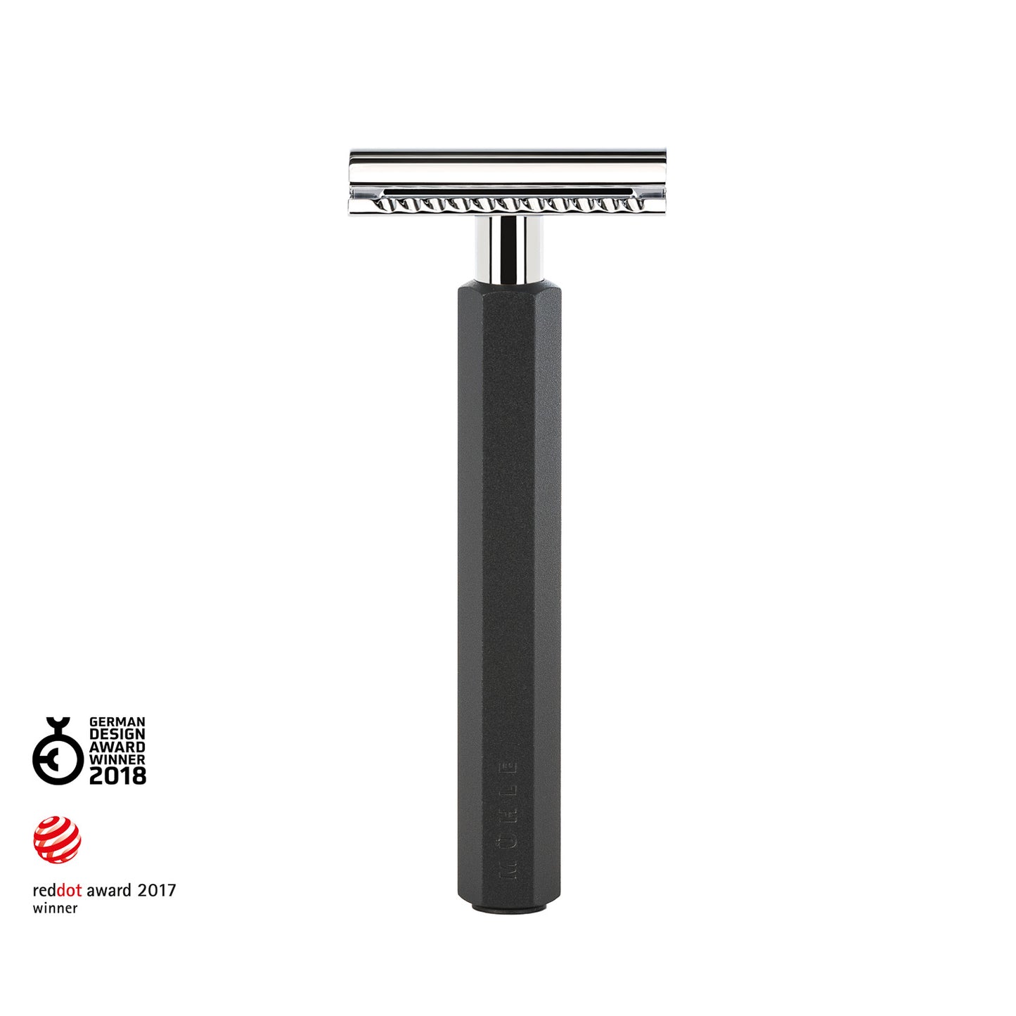 Rasoir de sécurité Mühle Hexagone Graphite