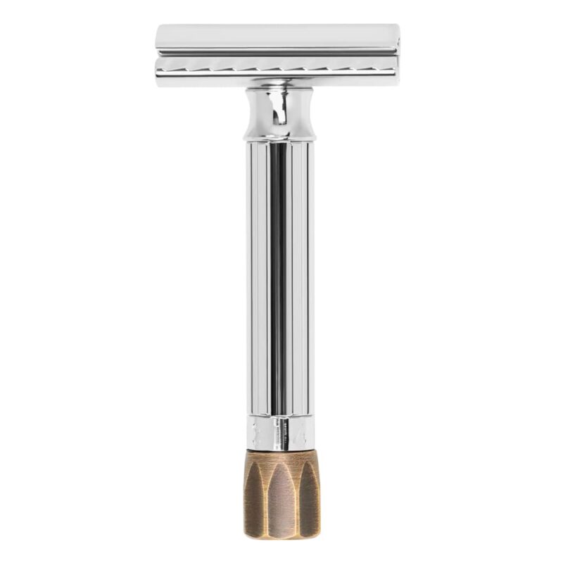 Rasoio di Sicurezza Merkur Progress 500 Pomello Ottone