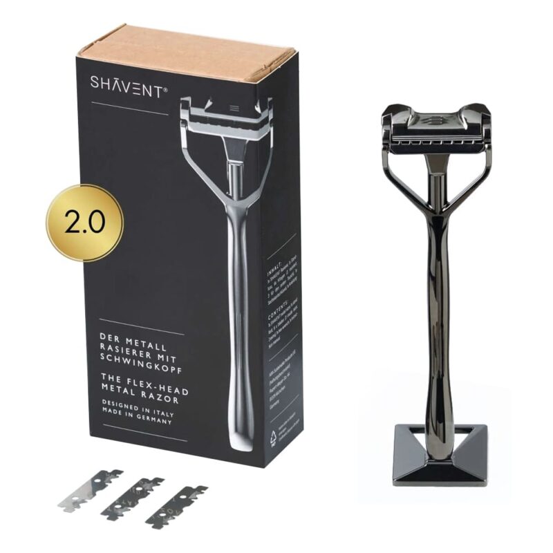 Rasoir de sûreté Shavent Single Edge Original 2.0 Magnetic Force Chêne Noir
