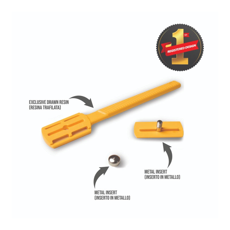 Shavette Razorine Concept Yellow Butterscotch - componenti