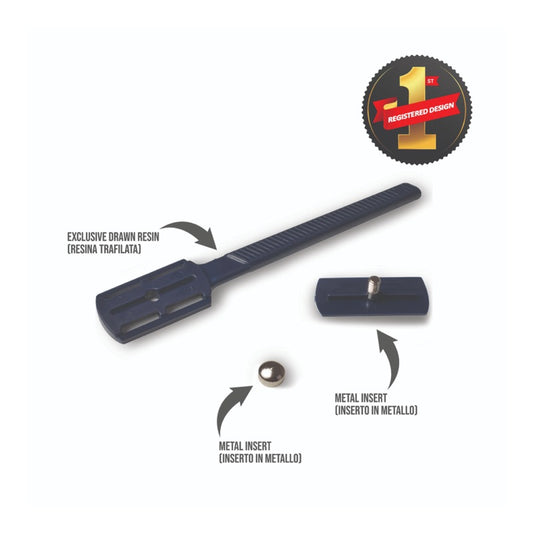 Shavette Razorine Concept Blue Night - componenti