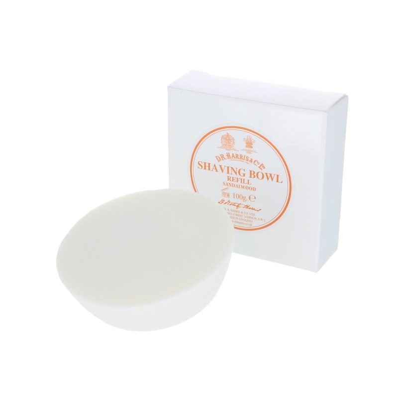 Savon à raser Dr Harris Bois de Santal Recharge 100g