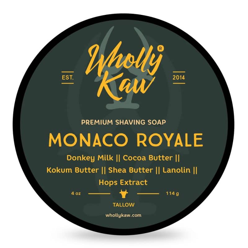 Savon à Raser Wholly Kaw Monaco Royale 114g