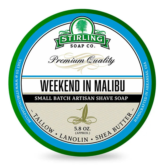 Savon à Raser Stirling Weekend In Malibu 170ml