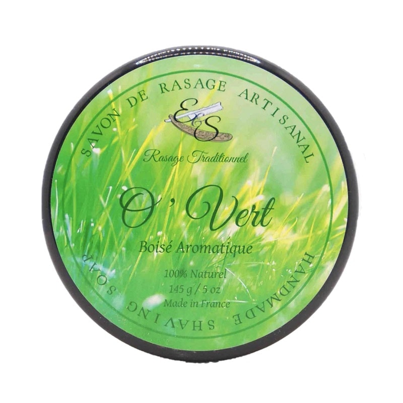 Échantillon Savon à Raser E&S O'Vert Tallow 10gr