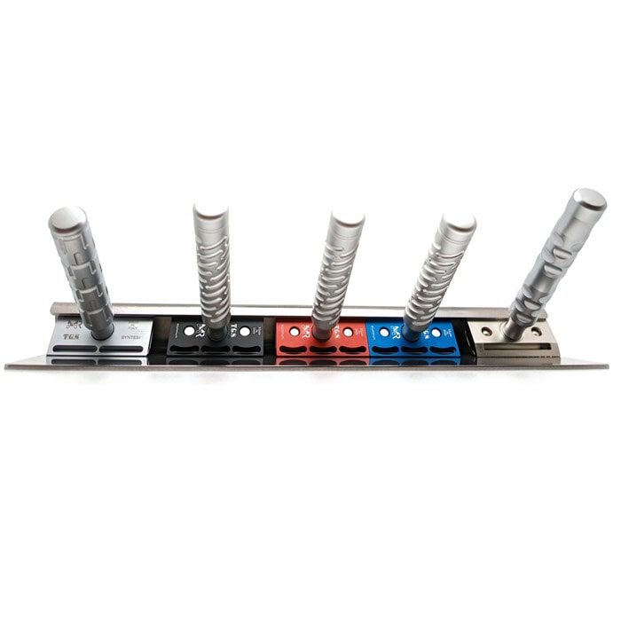 Support TGS pour Rasoir de Sûreté Inox 5 emplacements