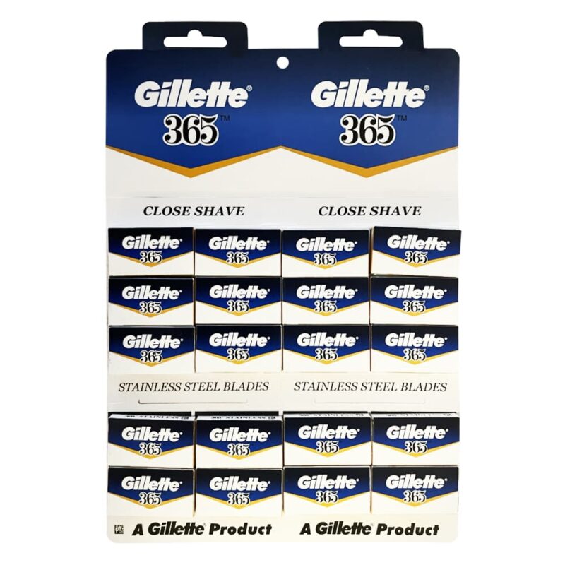 Lames de rasoir Gillette 365 Stainless Steel 100 pièces