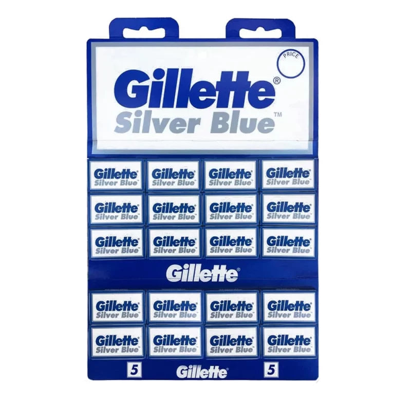 Lames de rasoir Gillette Silver Blue 100 unités