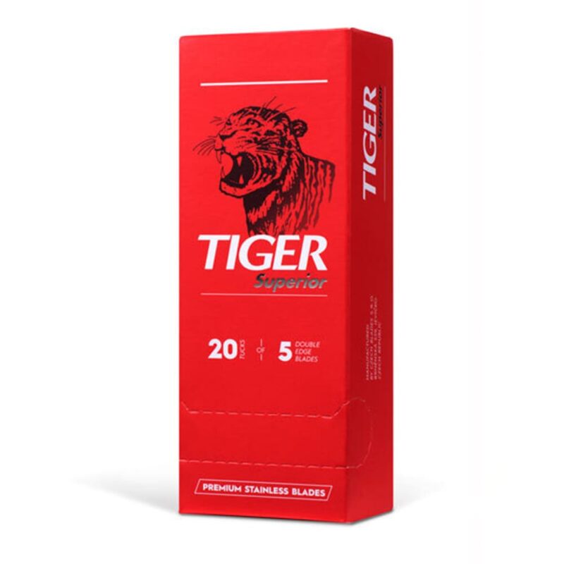 Lames de rasoir Tiger Superior 100pcs