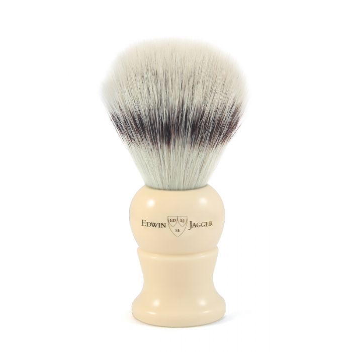 Blaireau Edwin Jagger Ivoire 23mm Synthétique