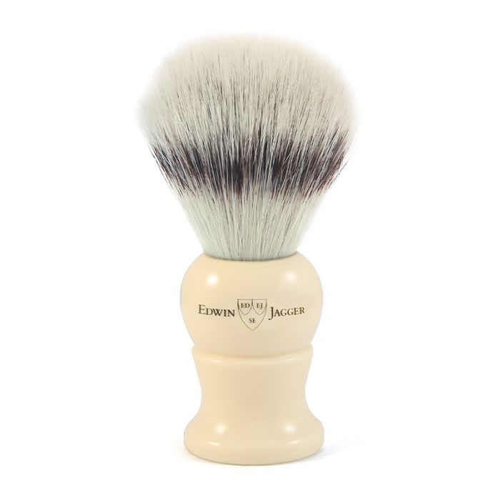 Pinceau de Rasage Edwin Jagger Ivoire 25mm Synthétique