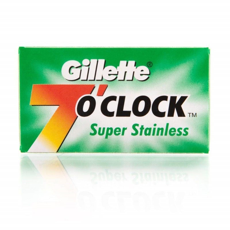 Lames de rasoir Gillette 7 O'clock Super Stainless 5 unités
