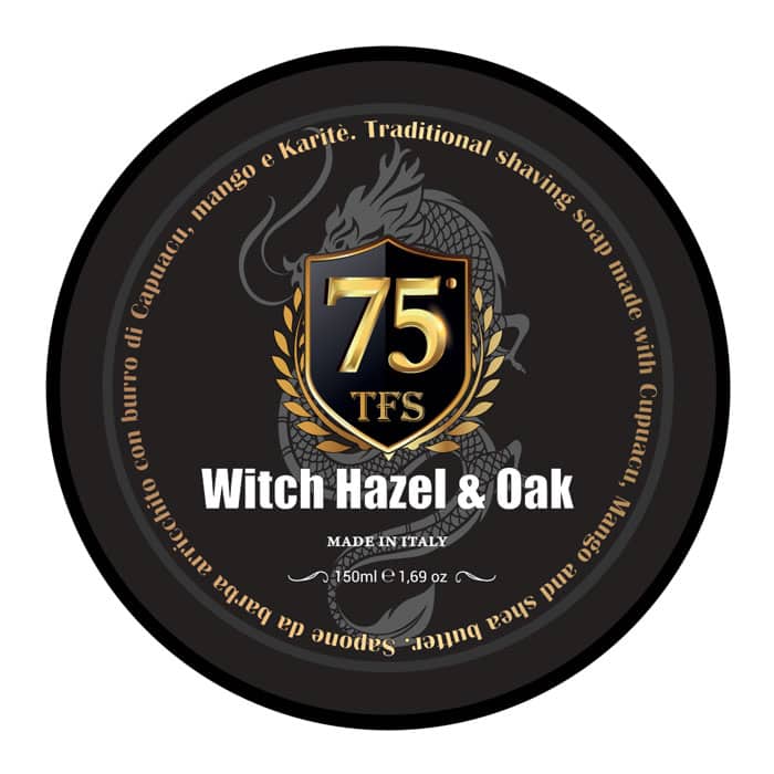 Savon à raser TFS 75ème Anniversaire Hamamélis et Chêne 150ml