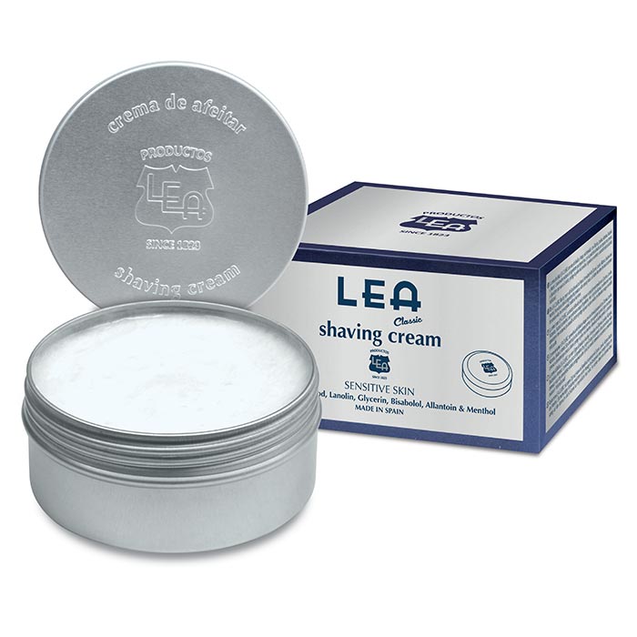 Crème à raser LEA pot métallique 150g