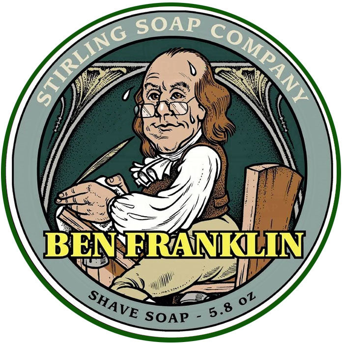 Savon à Raser Stirling Ben Franklin 170 ml